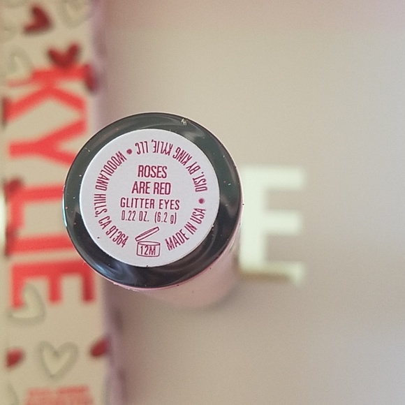 NWT Kylie Cosmetics Glitter Eyes in Roses are Red - Picture 6 of 6